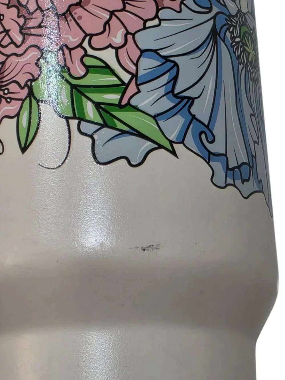 Stanley 40oz Cream Floral Glynn Rosenberg Rare Adventure Quencher Cup - Picture 8 of 8